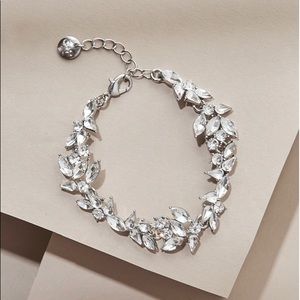 NWT olive + piper silver bracelet